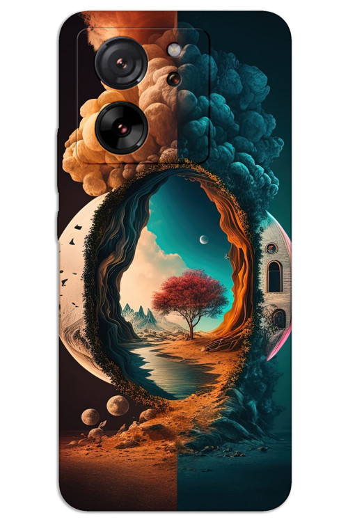 Xiaomi Mi 13T / 13T Pro Kılıf HD Desen Baskılı Arka Kapak - Aydan Gece