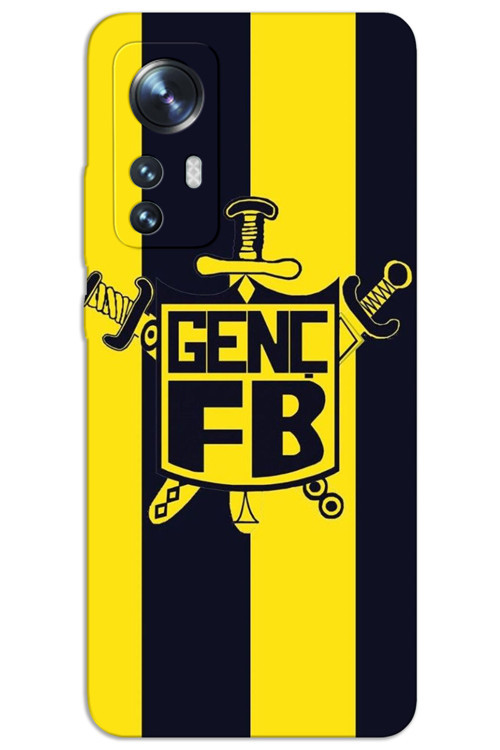 Xiaomi Mi 12 Pro Kılıf HD Desen Baskılı Arka Kapak - GençFB