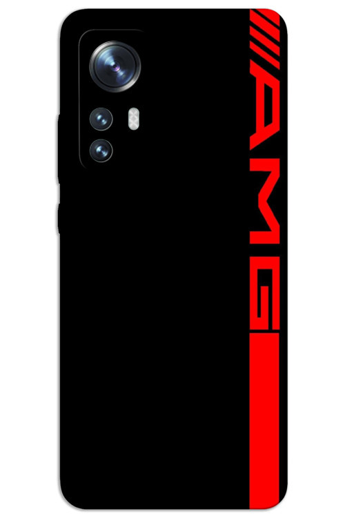 Xiaomi Mi 12 Pro Kılıf HD Desen Baskılı Arka Kapak - AMG