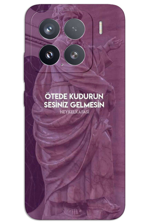 Xiaomi Mi 15 Kılıf HD Desen Baskılı Arka Kapak - Ötede Kudurun