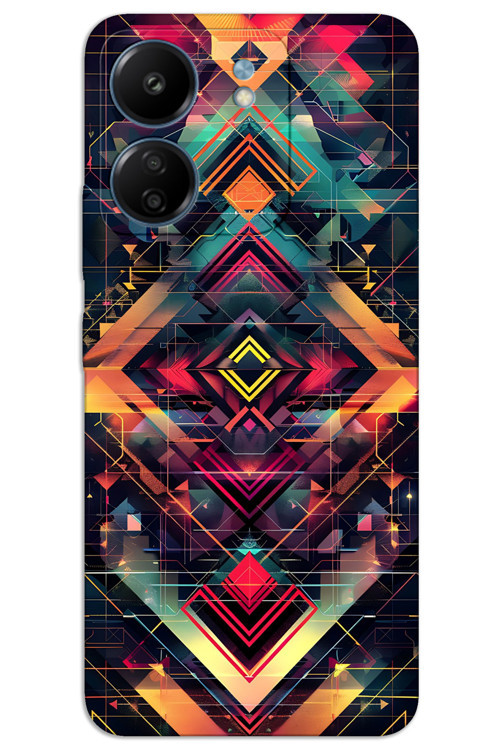 Xiaomi Redmi 13C Kılıf HD Desen Baskılı Arka Kapak - Motif 2
