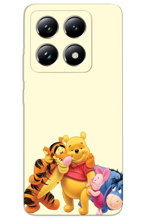 Xiaomi Mi 14T Pro Kılıf HD Desen Baskılı Arka Kapak - Winnie The Pooh 3
