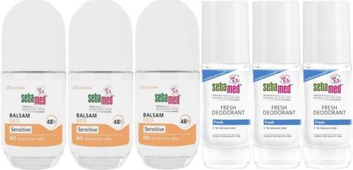 Deodorant Roll-On 50ML Balsam Hassas/Sensitive + Roll-On 50ML Fresh (Karma 6 Lı Set)