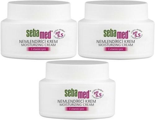 Nemlendirici Cilt Bakım Kremi 75ML Günlük Bakım (Yüz - Boyun - Vücut) (3 Lü Set)