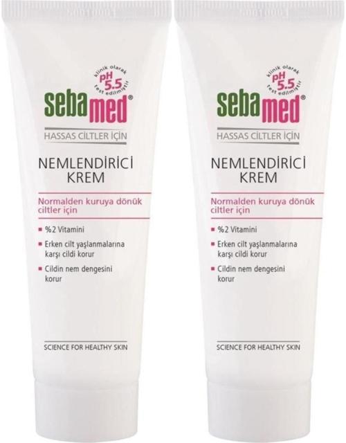 Nemlendirici Krem Tüp 50ML (Günlük Kullanım) (2 Li Set)