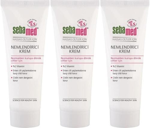 Nemlendirici Krem Tüp 50ML (Günlük Kullanım) (3 Lü Set)
