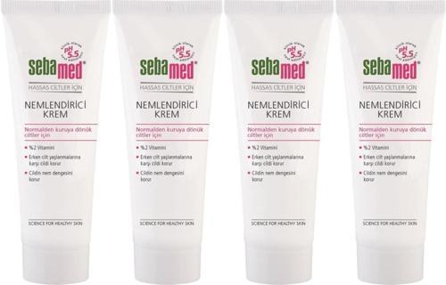 Nemlendirici Krem Tüp 50ML (Günlük Kullanım) (4 Lü Set)