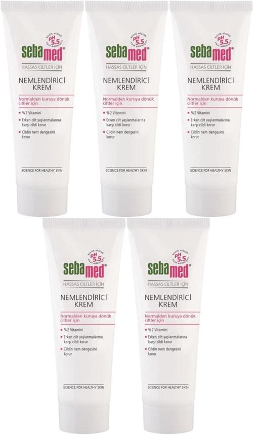 Nemlendirici Krem Tüp 50ML (Günlük Kullanım) (5 Li Set)