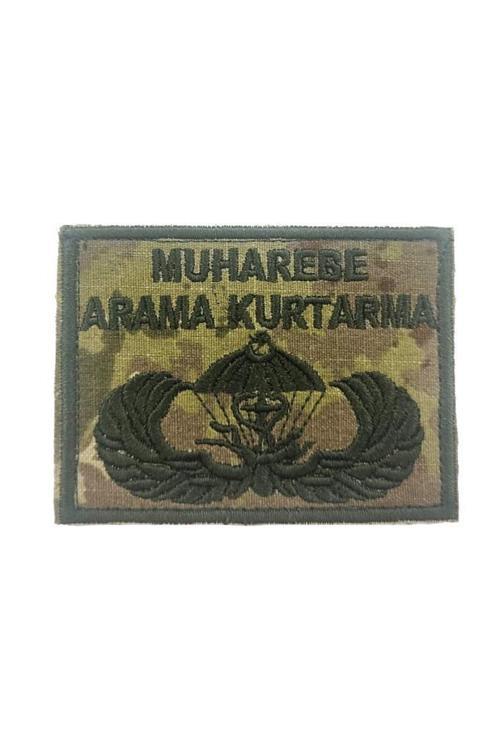 MAK Nakış Patch - Muharebe Arama Kurtarma Nakış Arma Peç TSK