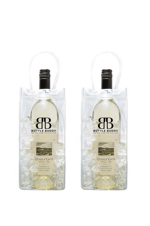 Ice Bag Taşınabilir Şişe Ve Şarap Soğutucu 2'Li Buz Çantası