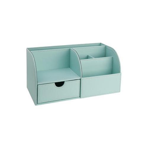 Masaüstü Düzenleyici,Kalemlik,Kumandalık,Küpbloknotluk,Tabletlik,Kitaplık,6 Gözlü,Çekmeceli,Desktop Organizer,Vegan,24,5
