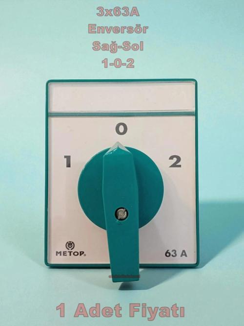3X63A ÜÇ FAZLI ENVERSÖR SAĞ-SOL (1-0-2)