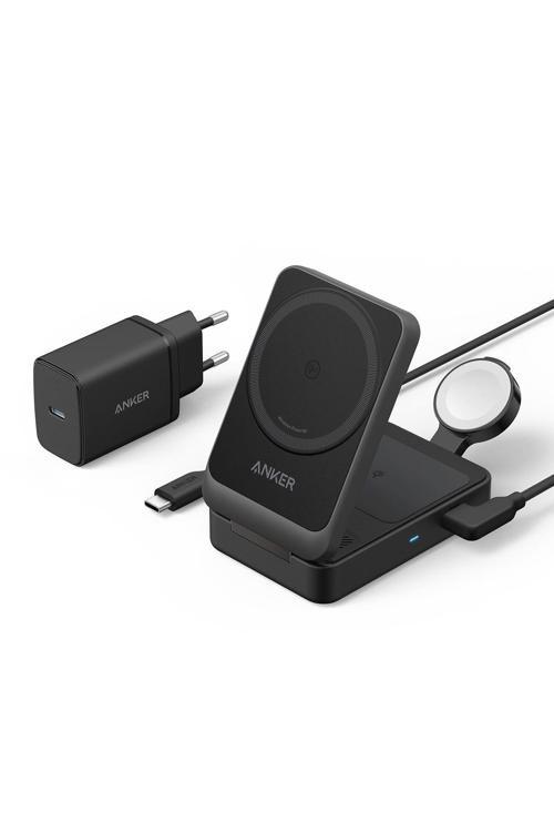 B2557 MagGo 3in1 Kablosuz Hızlı Şarj Aleti
