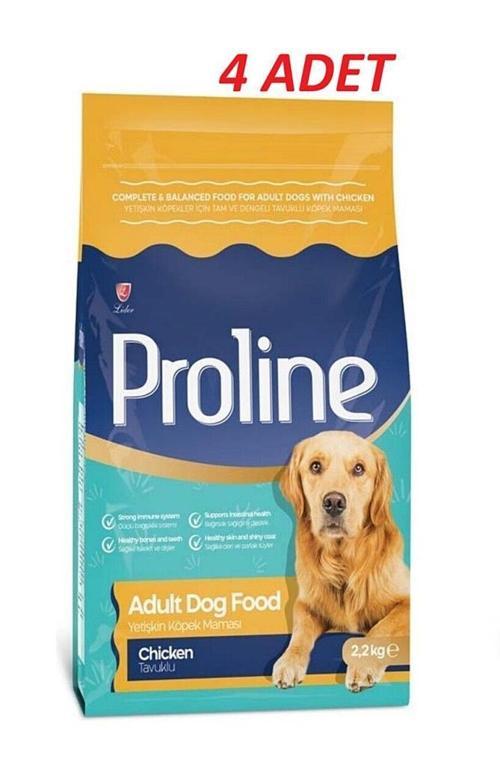 Pro Line Tavuklu Yetişkin Köpek Maması 2,2 Kg*4 Adet