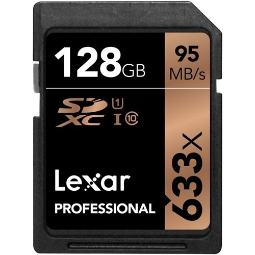 128GB 633x SD HAFIZA KARTI UHS-I C10 V30 4K (95MB/s)
