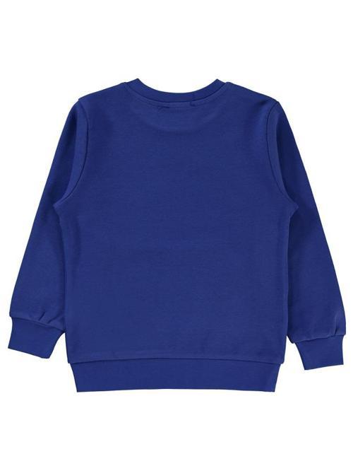 See The Baskılı 2-5 Yaş Sweatshirt - Mavi2-3 Yaş
