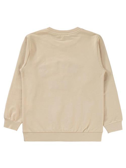 Wıld One Nakışlı 10-13 Yaş Sweatshirt - Gri11-12 Yaş