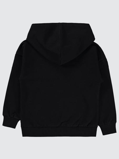 Neber Baskılı 10-13 Yaş Sweatshirt - Siyah11-12 Yaş