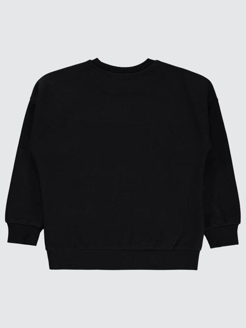 Northern Baskılı 6-9 Yaş Sweatshirt - Siyah7-8 Yaş