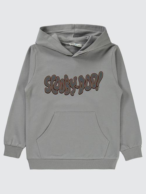 Scoobydoo Baskılı 6-9 Yaş Sweatshirt - Gri9-10 Yaş