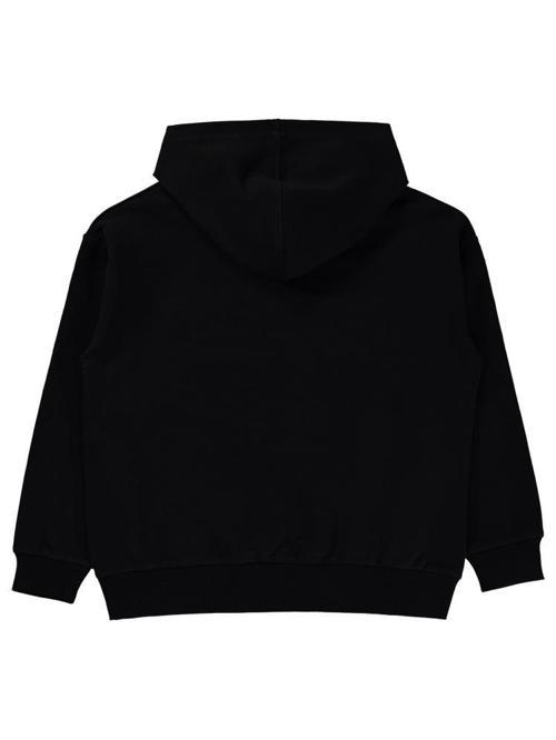 Black Baskılı 6-9 Yaş Sweatshirt - Siyah9-10 Yaş