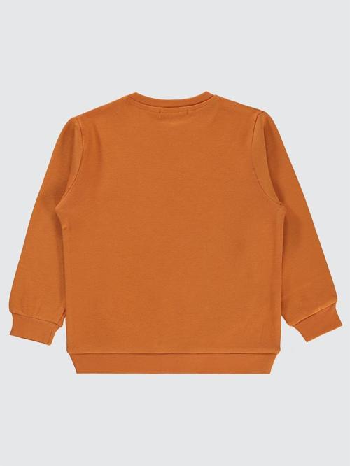 Ooops Baskılı 2-5 Yaş Sweatshirt - Turuncu4-5 Yaş