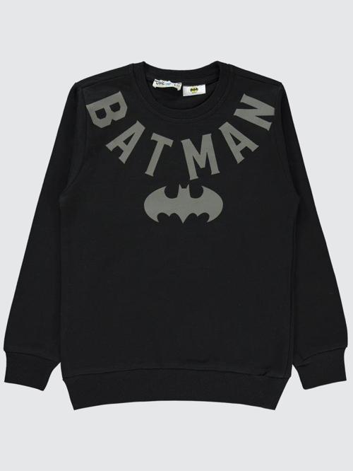 Baskılı 6-9 Yaş Sweatshirt - Siyah6-7 Yaş