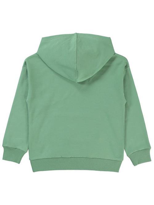 Strong baskılı 10-13 Yaş Sweatshirt - Yeşil12-13 Yaş