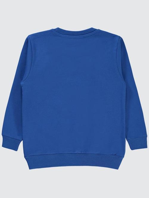 Baskılı 2-5 Yaş Sweatshirt - Mavi2-3 Yaş