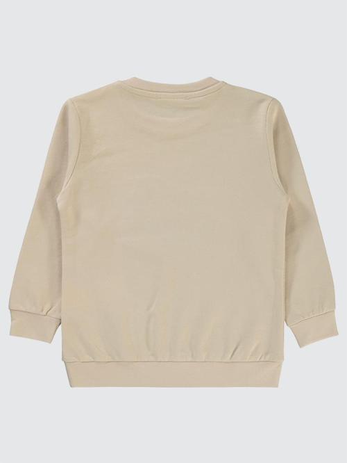 Super Baskılı 2-5 Yaş Sweatshirt - Gri3-4 Yaş