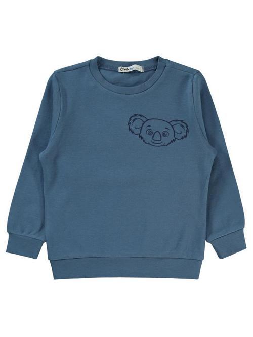 Koala Baskılı 2-5 Yaş Sweatshirt - Mavi2-3 Yaş