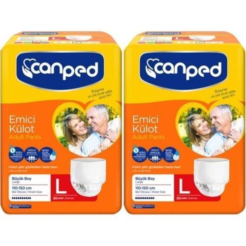 Emici Külot Büyük Boy Large 30'lu 2 paket / 60 adet