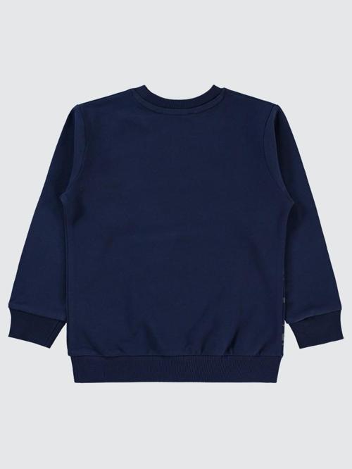Street Skate Baskılı 2-5 Yaş Sweatshirt - Lacivert3-4 Yaş