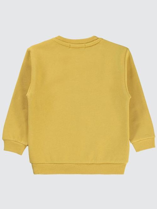 Vild Savage Baskılı 2-5 Yaş Sweatshirt - Hardal2-3 Yaş