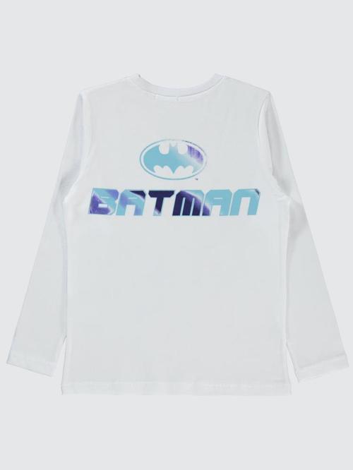 Baskılı 6-9 Yaş Sweatshirt - Beyaz9-10 Yaş