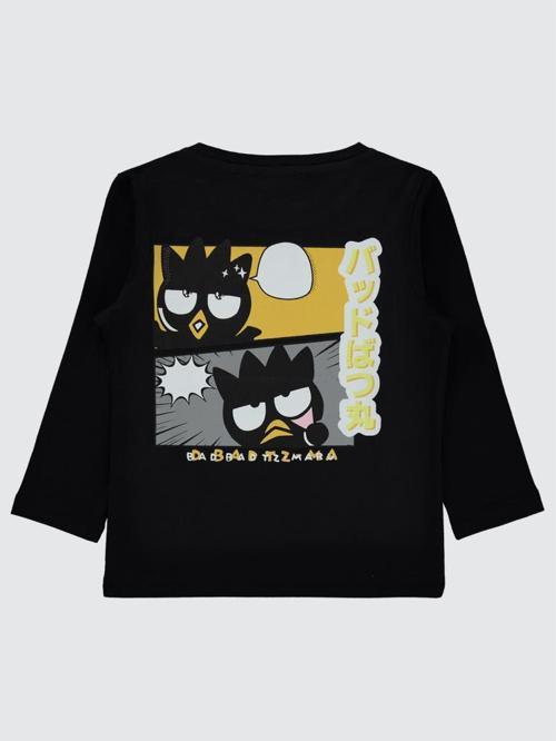 Civil Boys Sanrio Bad Badtz Maru 2-5 Yaş Sweatshirt - Siyah3-4 Yaş