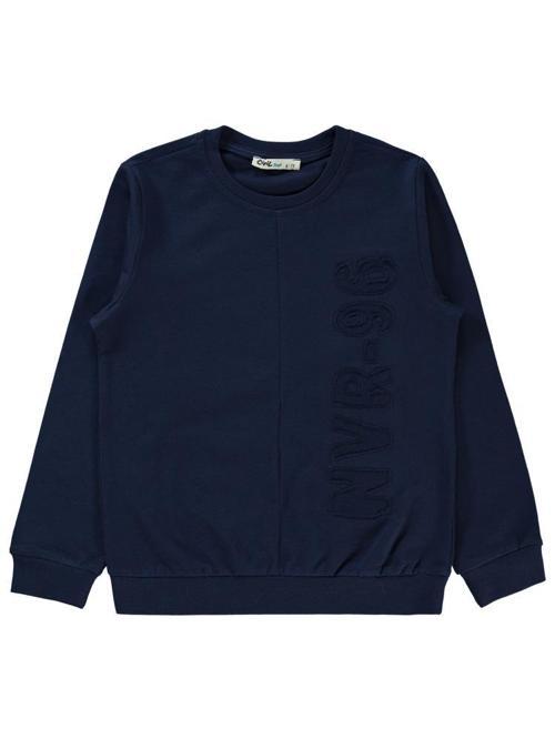 1996 Baskılı 10-13 Yaş Sweatshirt - Lacivert10-11 Yaş