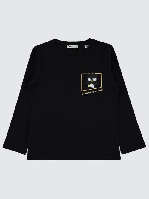 Sanrio Bad Badtz Maru 6-9 Yaş Sweatshirt - Siyah8-9 Yaş
