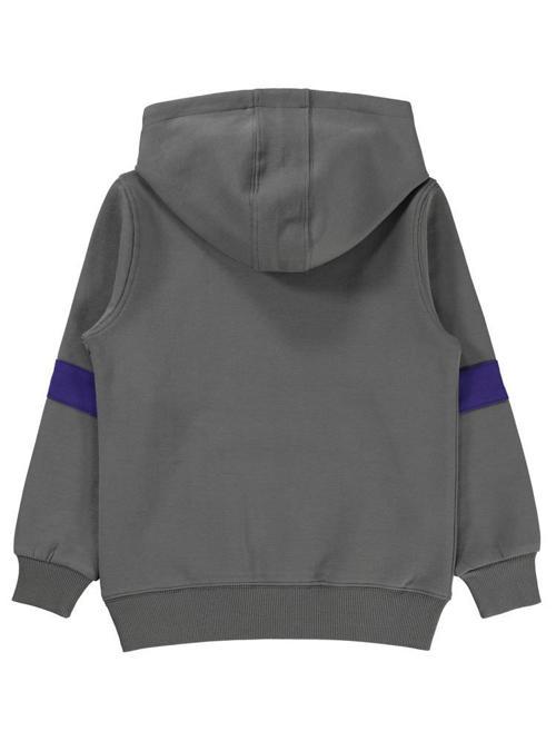 Revolutıon Baskılı 6-9 Yaş Sweatshirt - Gri9-10 Yaş