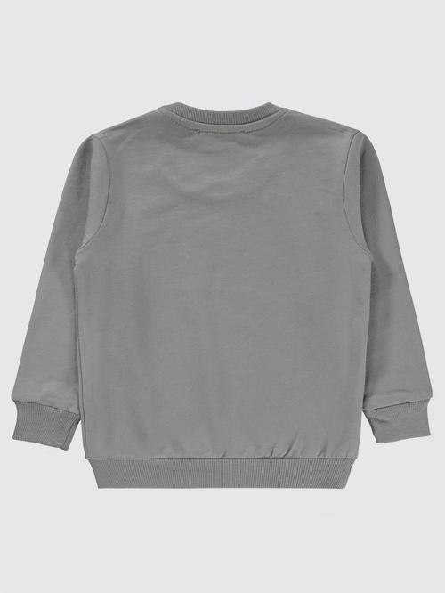 Ben10 Baskılı 2-5 Yaş Sweatshirt - Gri4-5 Yaş