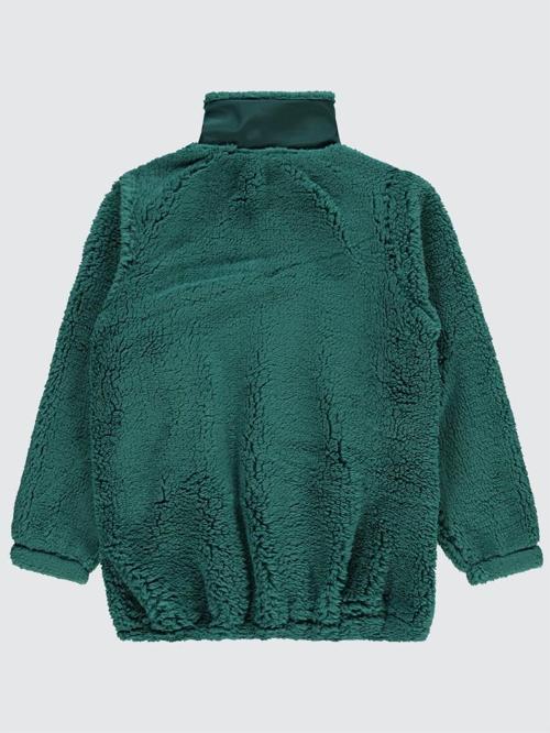 Yarım Fermuarlı 6-9 Yaş Sweatshirt - Yeşil8-9 Yaş
