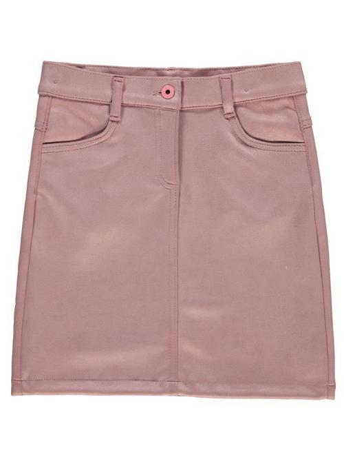 Klasik Cepli 6-9 Yaş Etek - Pudra7-8 Yaş