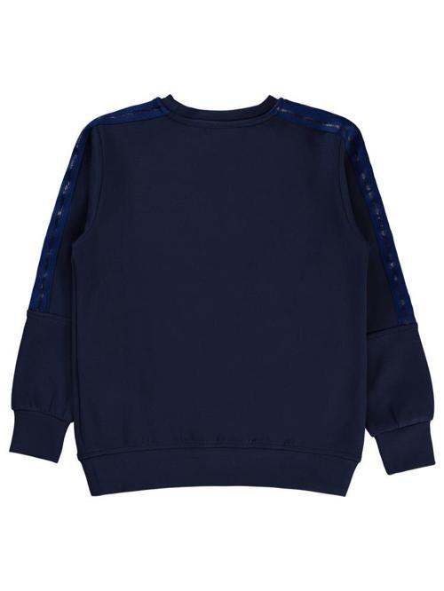 PC Baskılı 6-9 Yaş Sweatshirt - Lacivert8-9 Yaş