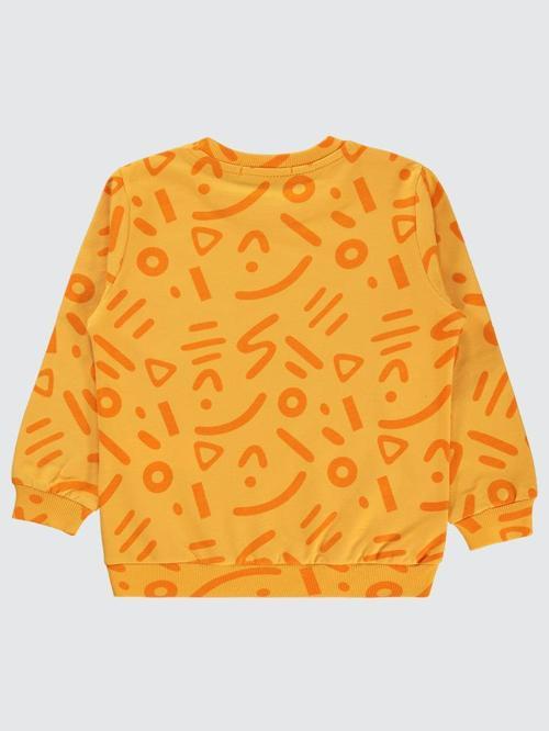Empirme Karışık Desnli Basic 2-5 Yaş Sweatshirt - Hardal2-3 Yaş