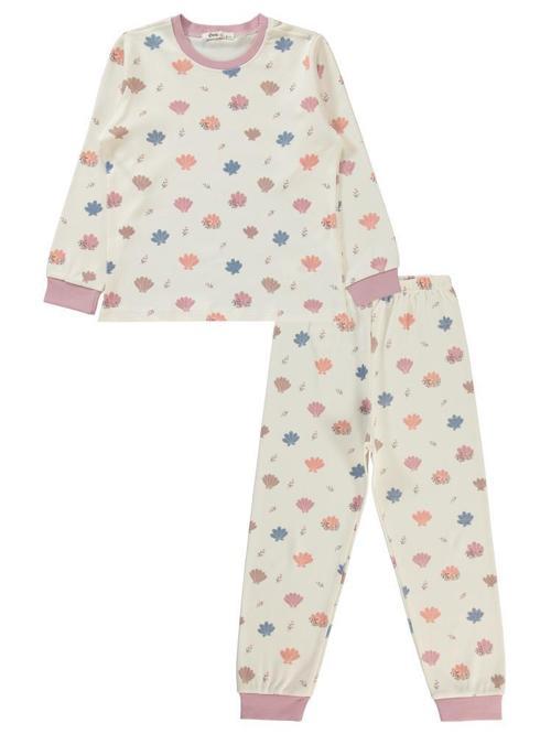 Deniz Kabuğu 6-9 Yaş Pijama Takımı - Pudra9-10 Yaş