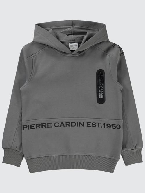 Fermuar Cepli 10-12 Yaş Sweatshirt - Gri11-12 Yaş