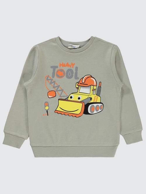 Tool Baskılı 2-5 Yaş Sweatshirt - Gri4-5 Yaş