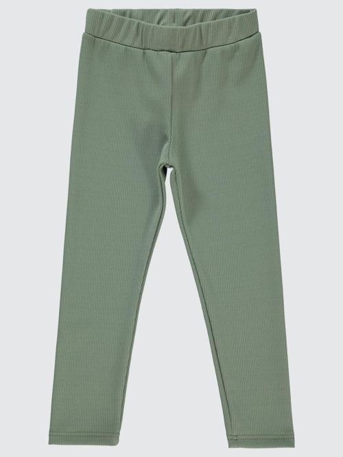 Düz 10-13 Yaş Tayt - Yeşil12-13 Yaş