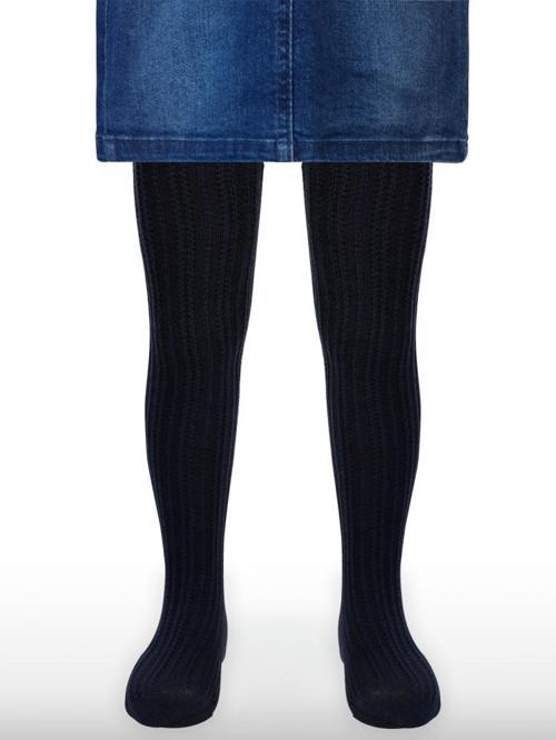 Rea 2-12 Yaş Kız Külotlu Çorap - Lacivert10-11 Yaş