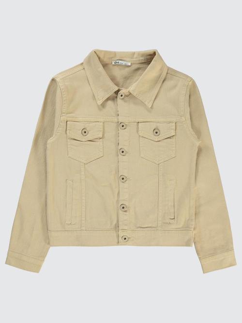 Erkek Çocuk Ceket 10-13 Yaş - Bej11-12 Yaş